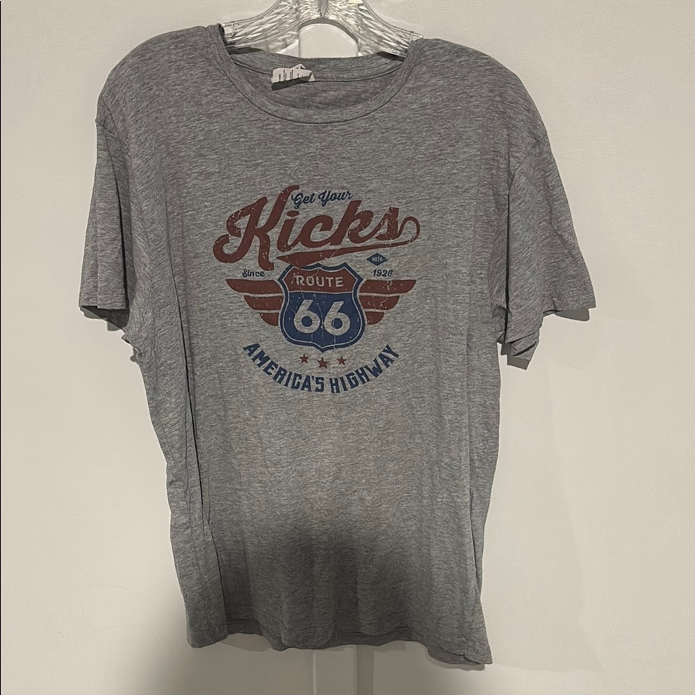 Gray Graphic T-Shirt